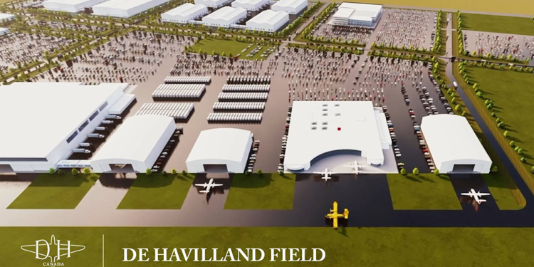 De Havilland Field Breaks Ground in Alberta to Expand Canadian Aerospace Manufacturing