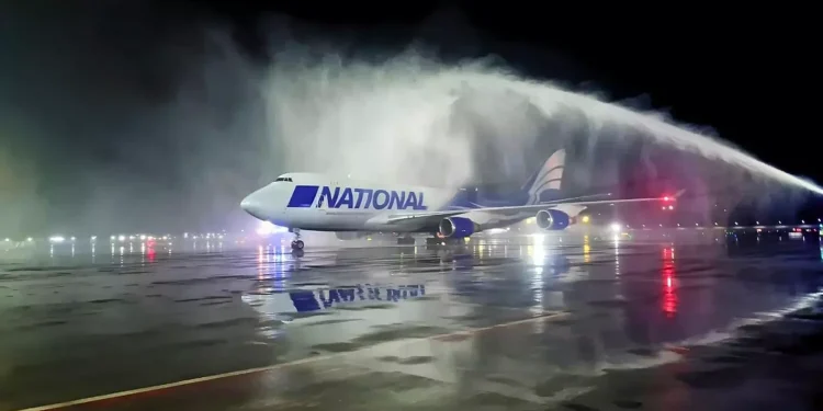 NMIA welcomes ‘Queen of the Skies’ with first Boeing 747 freighter arrival