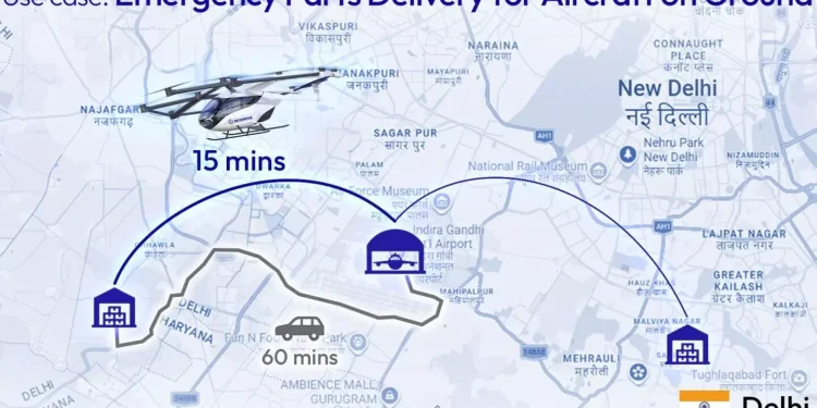 SkyDrive selects Mumbai and Delhi for eVTOL logistics trials in India