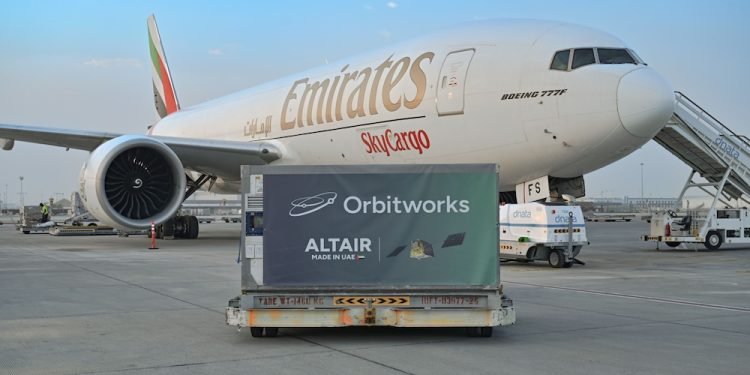 Emirates SkyCargo Moves UAE’s First Commercial AI-Enabled Satellite to the US