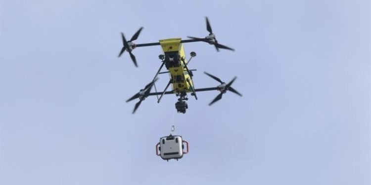 Drone-delivered AED used in life-saving cardiac arrest response in Sweden