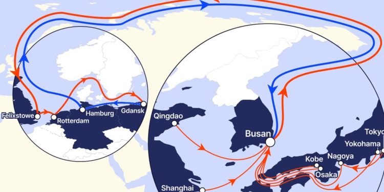 Container Lines Turn to Arctic Routes as Northern Sea Route Gains Momentum