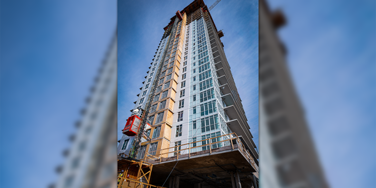 Walker House Reaches Structural Completion in North Delta