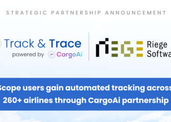 Riege Software and CargoAi Expand Airfreight Visibility Through New Tracking Integration