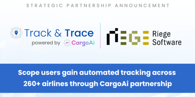 Riege Software and CargoAi Expand Airfreight Visibility Through New Tracking Integration
