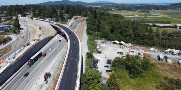 Keating Cross Road Overpass Completed, Improving Highway 17 Connections
