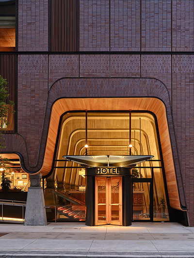 Another award winner is the Ace Hotel in downtown Toronto’s garment district, which was designed by Shim-Sutcliffe Architects in collaboration with Atelier Ace.