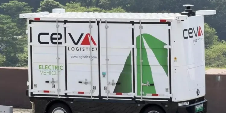 CEVA Logistics puts autonomous electric vehicles to the test at Singapore Blue Hub