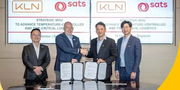 KLN and SATS Join Forces to Develop Global Cargo Solutions