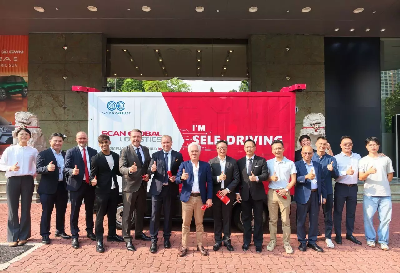 SGL and Cycle & Carriage autonomous electric vehicle trial in Singapore