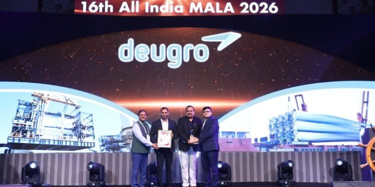 deugro India Secures Freight Forwarder of the Year – Project Cargo Award at MALA 2026