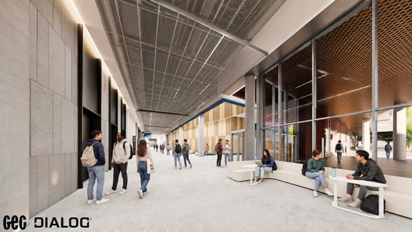 NAIT: Designed to mirror real worksites, the ASC’s flexible learning spaces will provide students with hands-on experience and practical skills.