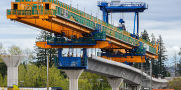 Langley Launcher set to reach Dave Barrett Extension guideway this week