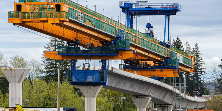 Langley Launcher set to reach Dave Barrett Extension guideway this week