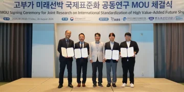 ABS and Korean trio move to close standards gap for hydrogen ships and smart shipyards