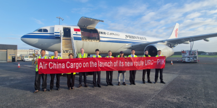 Air China Cargo launches new weekly service from Ürümqi Tianshan to Glasgow Prestwick