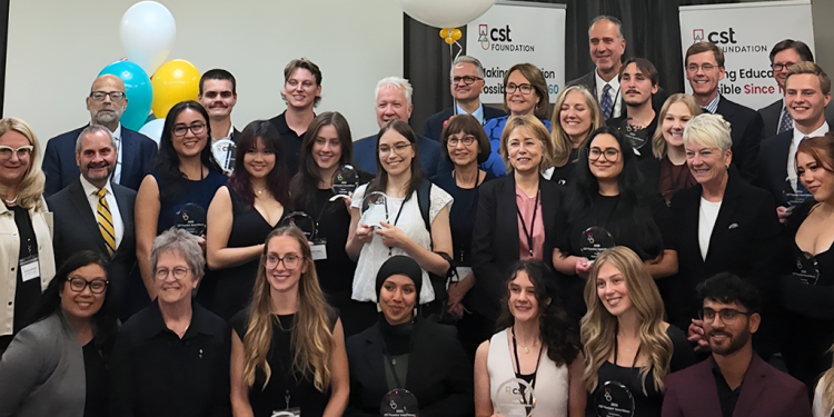 CST awards $140,000 to 20 Canadian students shaping the future