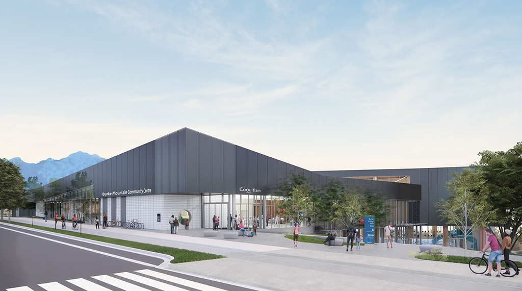 Coquitlam’s Burke Mountain Community Centre secures up to $67.4M in federal funding