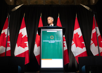 Carney, Harper make the case for Canada at inaugural investment summit