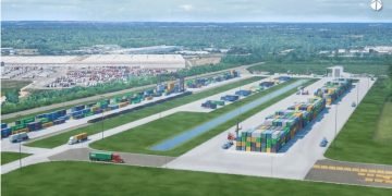 New $100M inland rail terminal set to handle 60,000 TEUs annually