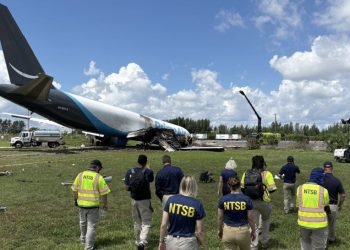 ‘Utter Devastation’ at Miami Airport After Amazon Cargo Jet Crash, NTSB Chief Says