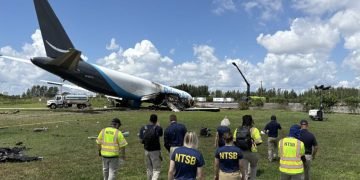 ‘Utter Devastation’ at Miami Airport After Amazon Cargo Jet Crash, NTSB Chief Says