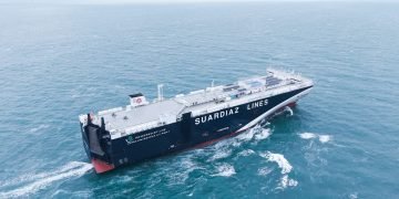 EPS hands over LNG-fuelled car carrier RS Atlantico to Suardiaz