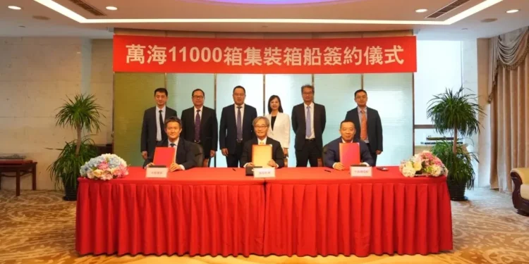 Wan Hai Lines confirms six 11,000 teu boxships at Waigaoqiao Shipbuilding