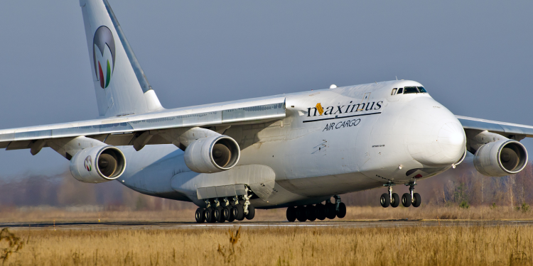 Maximus Air’s Antonov An-124 lands at Navi Mumbai International Airport