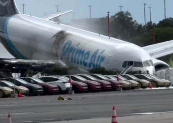 Five dead after Amazon cargo plane crashes at Miami airport