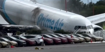 Five dead after Amazon cargo plane crashes at Miami airport