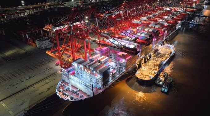 Yang Ming Orders Six LNG Dual-Fuel Container Ships from Hanwha Ocean