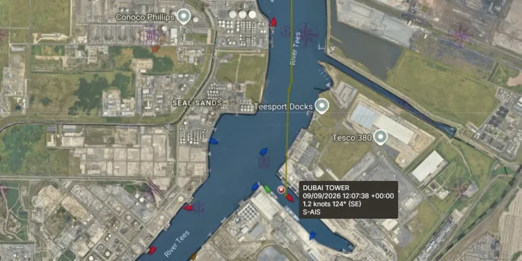 Sea Legend container ship reaches UK after Arctic voyage