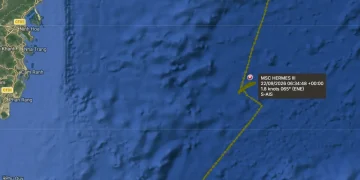 25 crew rescued from MSC container ship in distress