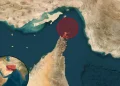 Tanker on Fire After Attack in the Strait of Hormuz