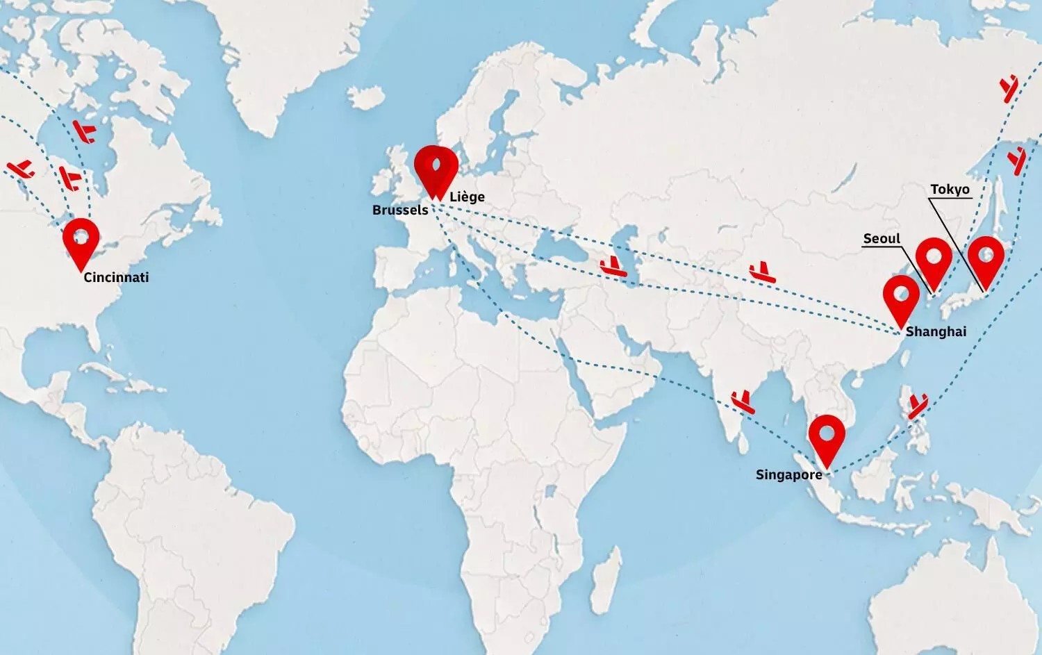 DHL Global Forwarding expands its healthcare cold chain network with six new dedicated air cargo corridors connecting Europe, North America and Asia