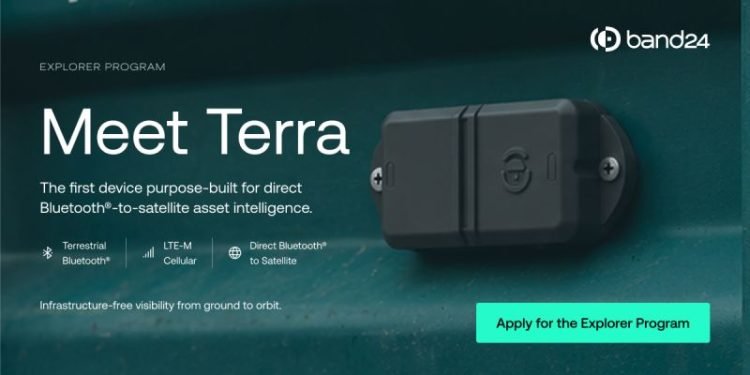 Band24 Opens Early-Access Testing for Satellite-Enabled Terra Tracker