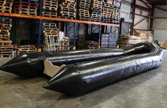 Boats Bound for Channel Smuggling Gangs Seized at East Midlands Airport