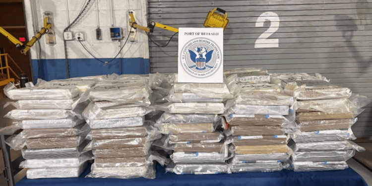 CBP uncovers $6 million cocaine shipment hidden beneath floor of empty semi-trailer bound for Canada