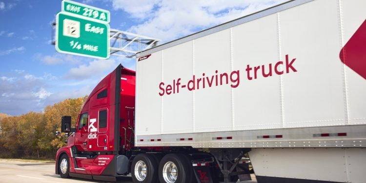 Kodiak AI and Charger Logistics launch autonomous freight operations between Dallas and Laredo