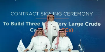 Bahri commits $450 million to three new VLCC tankers at IMI