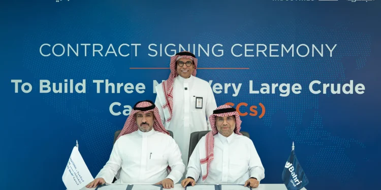 Bahri commits $450 million to three new VLCC tankers at IMI