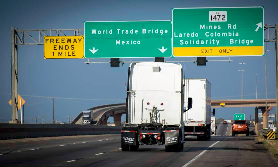 Trimble Insight 2026 panel discussing U.S.-Mexico nearshoring, trucking capacity and cargo security
