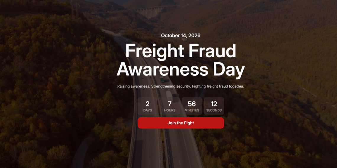 Freight Fraud Awareness Day returns as criminals shift to digital cargo theft