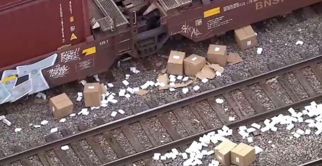 eBay Shoe Listing Leads Police to $1 Million Cache of Stolen BNSF Rail Freight