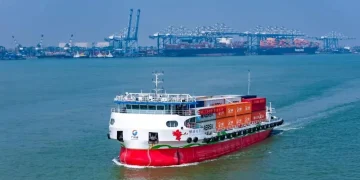 Greater Bay Area launches its first zero-carbon container shipping route
