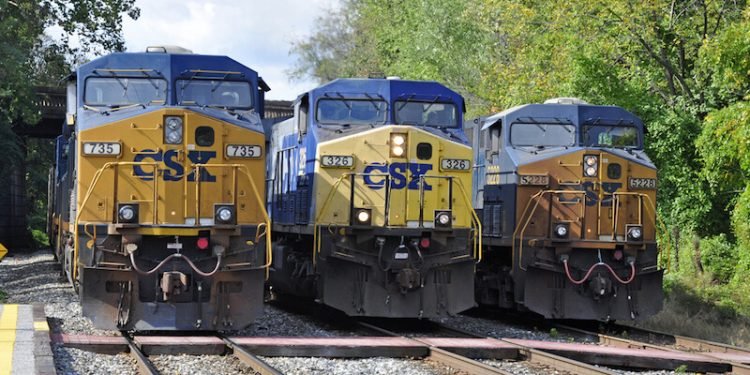 CSX boosts third-quarter profit as freight volumes and revenue climb