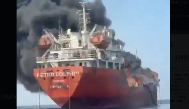 Iran expands attacks on commercial shipping, striking three tankers as US disables bulker